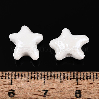 Фарфоровые бусины ручной работы PORC-Q002-03B-01-1