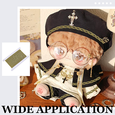 1 шт. изнаночные плетеные ленты SRIB-FG0001-31-1