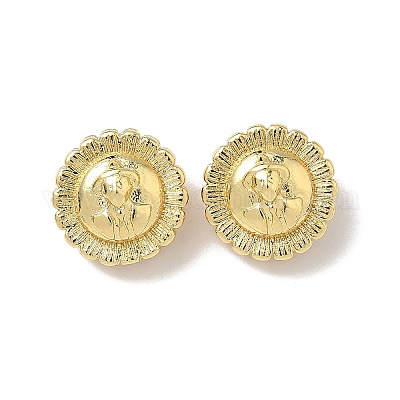 Латунные бусины KK-Q068-45G-1