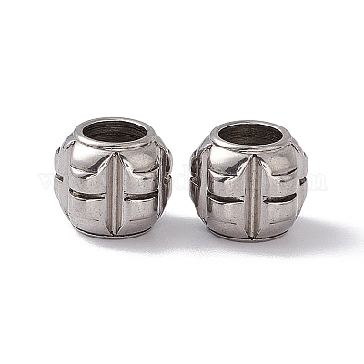 Бусины из нержавеющей стали марки 304 STAS-E039-9A-1