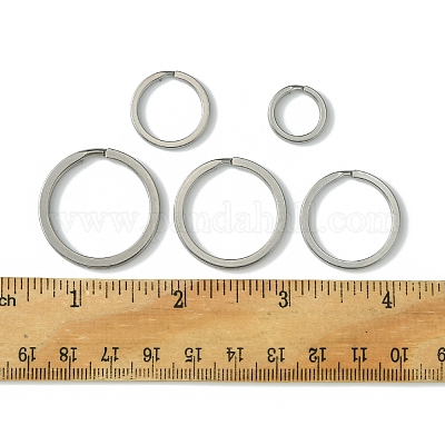 5 стиль 304 нержавеющая сталь брелок застежка фурнитура STAS-FS0001-56-1