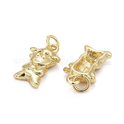 Латунные подвески&nbsp;KK-Z008-13G-1