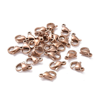 Ионное покрытие (ip) застежки-лобстеры из нержавеющей стали 304 X-STAS-H353-D-02RG-1