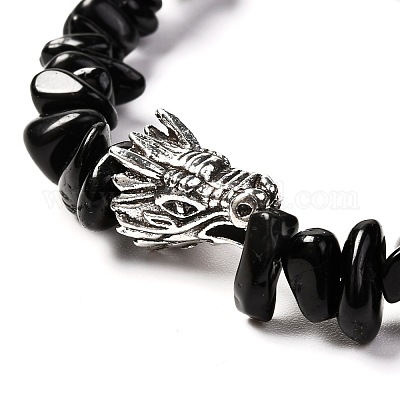 Браслет из натуральных и синтетических смешанных драгоценных камней для мужчин и женщин BJEW-JB06706-1