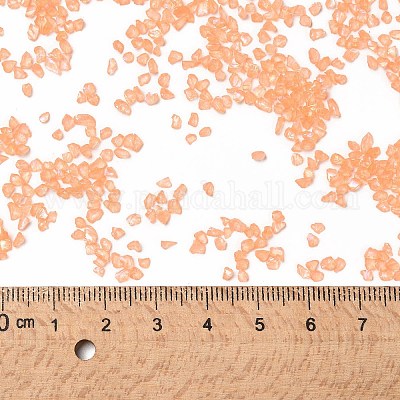 Прозрачная гальваническая поделка из измельченного стекла GLAA-F123-01-1