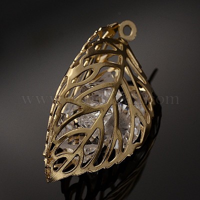 Железа филигранные полый лист X-IFIN-P001-05-1