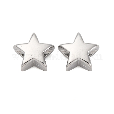 304 Edelstahlperlen&nbsp;STAS-C128-01B-P-1