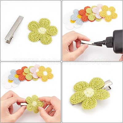 60 шт. 6-х цветные аксессуары для украшения DIY-FG0002-96-1