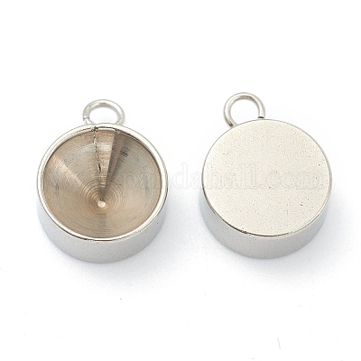 Подвеска из нержавеющей стали 202 со стразами X-STAS-F266-21E-P-1