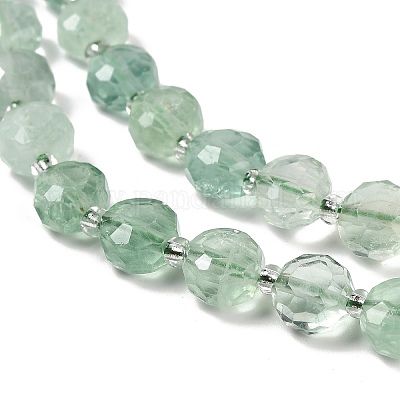 Естественный зеленый флюорит бисер нитей G-B153-A07-1