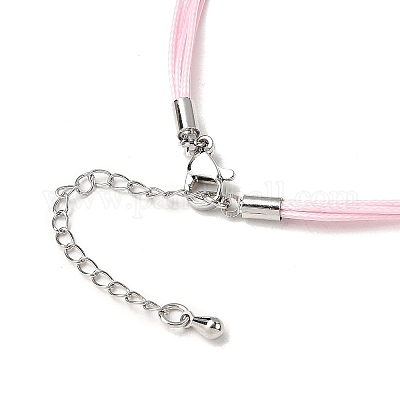 Изготовление ожерелья из двух нитей вощеного шнура толщиной 1 мм MAK-C005-01Q-1