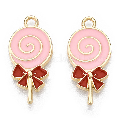 Подвески из эмали и сплава ENAM-S119-041C-1