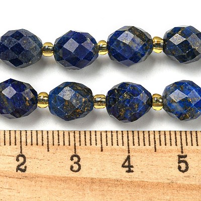 Natürlicher Lapislazuli Perlenstränge&nbsp;G-N342-51-1