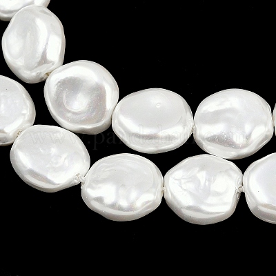 Гальванические стеклянные бусины GLAA-H039-05A-1