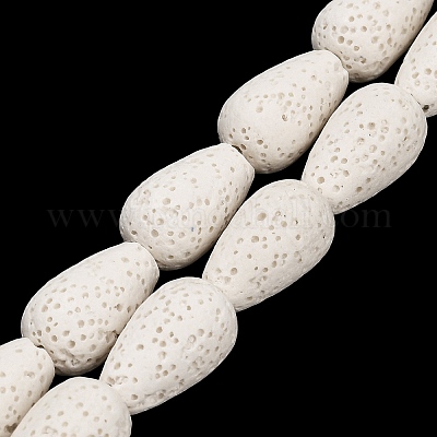 Бусы из натуральной лавы&nbsp;G-G347-03J-1