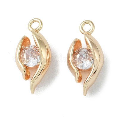 Латунные подвески KK-H482-15B-G-1