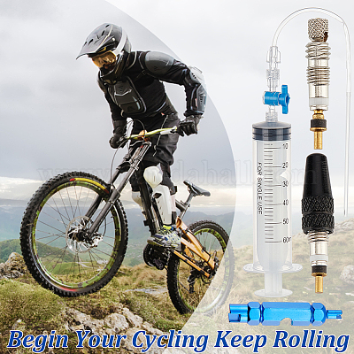 Fahrrad-Tubeless-Reifendichtmittel-Spritze, Dichtmittel-Spritzen-Set
