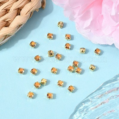 Preciosa® maxima crystal в пришивной чашке X-PRC-SS12-00030-219-G-1