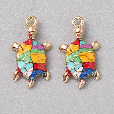 Подвески из эмали и сплава FIND-CJC0027-01G-09-1