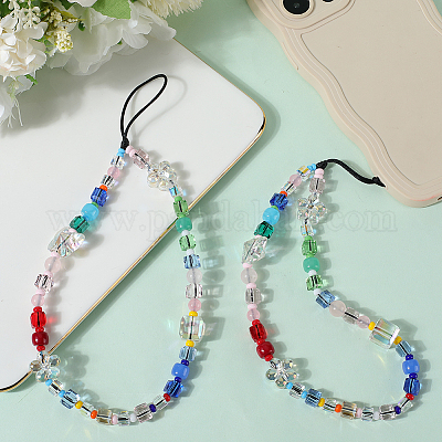 Ремешки для мобильных устройств из нейлона AJEW-WH20002-56-1