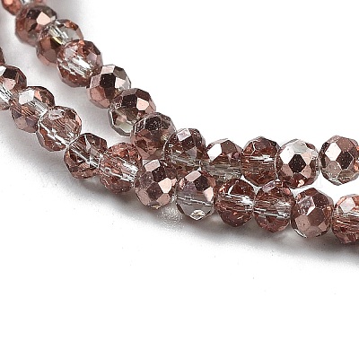 Гальванические стеклянные бусины EGLA-J047-3x2mm-H32-1