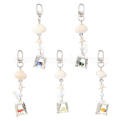 Подвесные украшения из искусственного жемчуга KEYC-FS00038-01-1