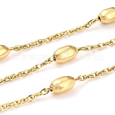 Ионное покрытие (ip) овальные звенья цепи из нержавеющей стали 304 CHS-M005-01G-1