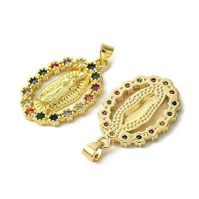 Латунные подвески из микро-паве KK-H472-51C-G-1