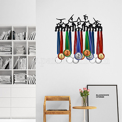 SUPERDANT Gymnastique Médaille Crochet Étoiles Porte-Médaille