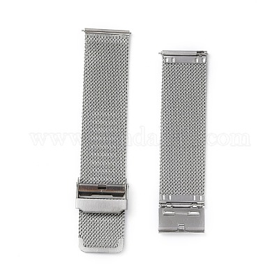 Ремешки для часов из нержавеющей стали 304&nbsp;STAS-WH0021-17P-1