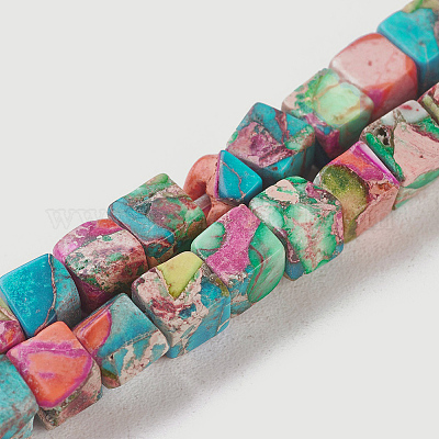 Натуральные имперские нитки из яшмы X-G-I248-02A-1