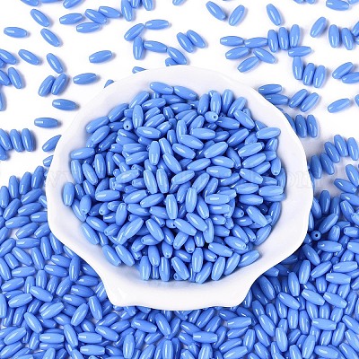 Непрозрачные цветные стеклянные бусины SEED-T007-16G-1