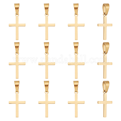 12 шт. ионное покрытие (IP) подвески из нержавеющей стали 304 STAS-UN0045-36G-1