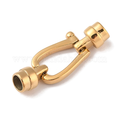 Ионное покрытие (IP) 304 нержавеющая сталь шнуровые замки STAS-C109-25G-1