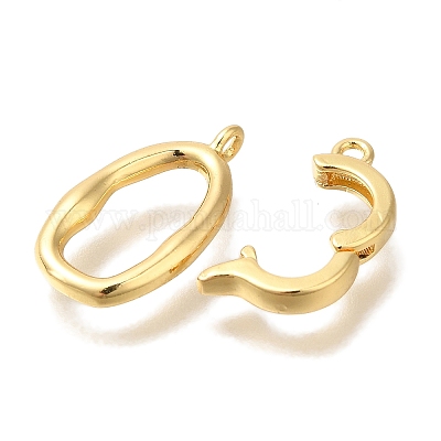 Латунь раз по сравнению с застежками KK-K389-110G-1