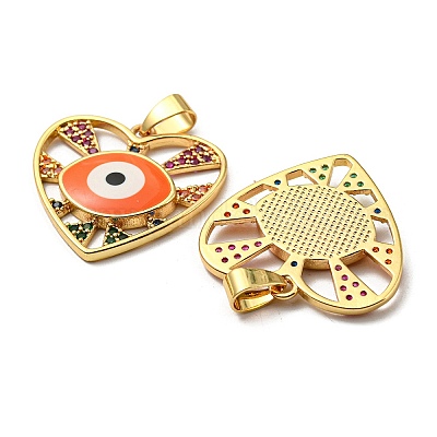 Настоящие кулоны из латуни KK-L209-011G-02-1