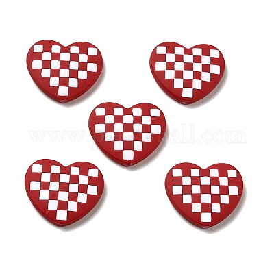 Непрозрачные акриловые бусины ACRC-I001-12A-1