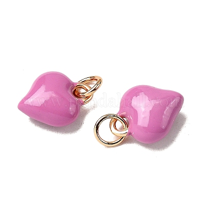 Латунь эмаль подвески KK-U027-13-03G-1