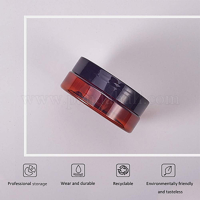 Пластиковая косметика крем баночка&nbsp;LS-AJEW-WH0096-29-1