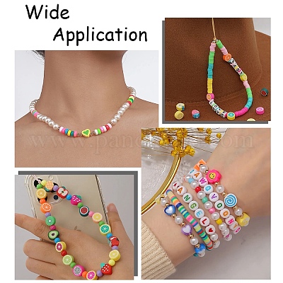 Наборы для изготовления браслетов из акрила и полимерной глины своими руками DIY-YW0010-79-1