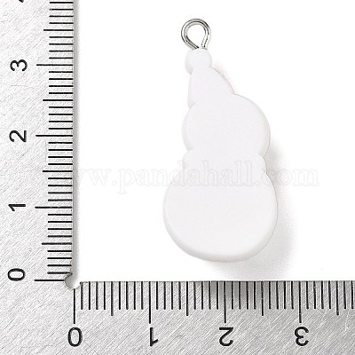 Подвески из непрозрачной смолы на рождественскую тематику RESI-I344-04P-03-1