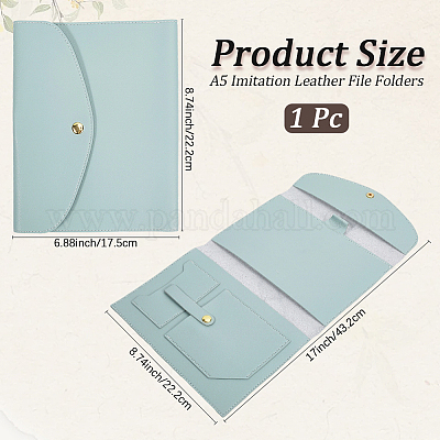 Обложка для блокнота из искусственной кожи AJEW-WH20064-71B-1