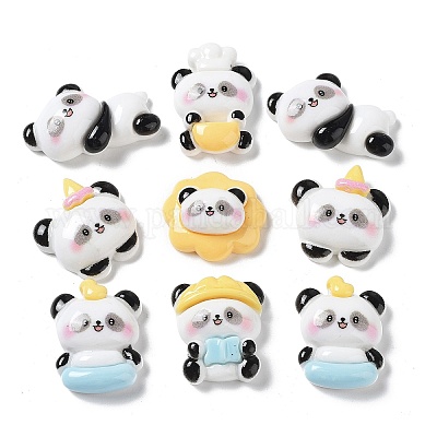 Непрозрачные кабошоны из смолы CRES-M026-16-1