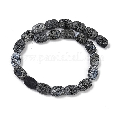 Естественные выветрившиеся агатовые бусины G-NH0047-B09-02-1