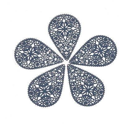 Подвески из нержавеющей стали 430 X-STAS-S108-15B-1