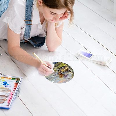 Холст для живописи из дерева и льна DIY-NB0001-73A-1