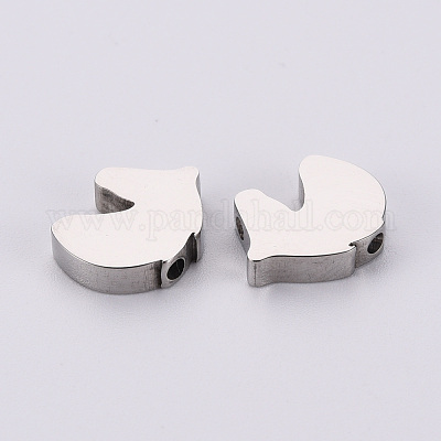 Бусины из нержавеющей стали марки 304 STAS-T052-34P-1