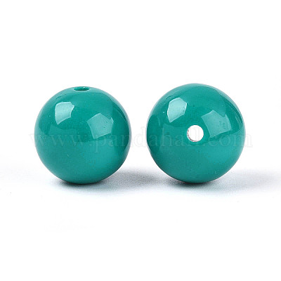 Непрозрачные акриловые бусины&nbsp;MACR-S370-C20mm-28-1