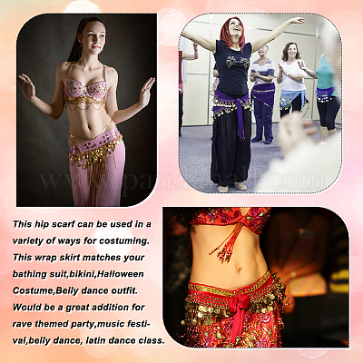 Бахрома из полиэстера с кисточкой DIY-WH0304-796C-1