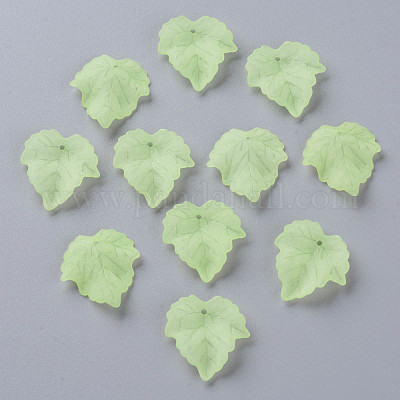 Прозрачные матовые акриловые подвески X-PAF002Y-18-1